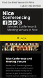 Mobile Screenshot of niceconferencing.com