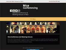 Tablet Screenshot of niceconferencing.com